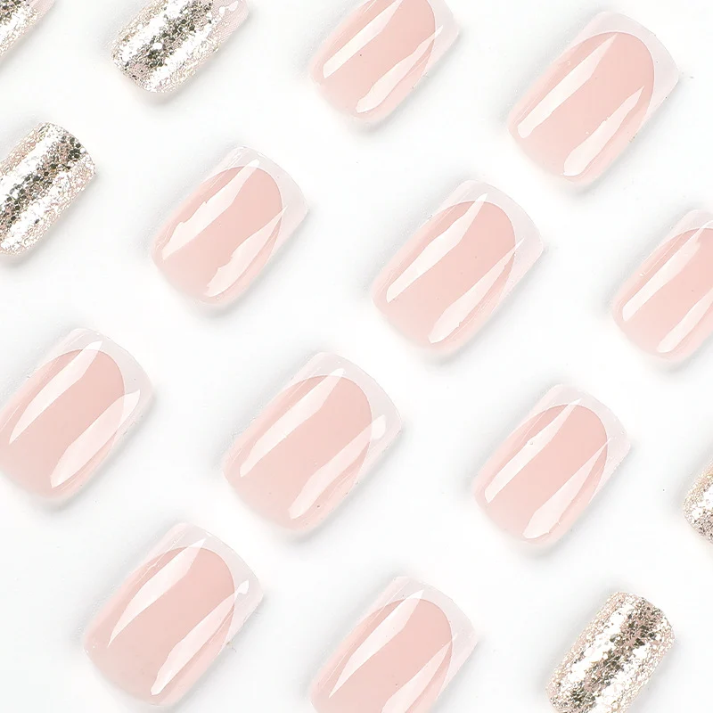 Sparkling nail art with glitter accents Stornfield