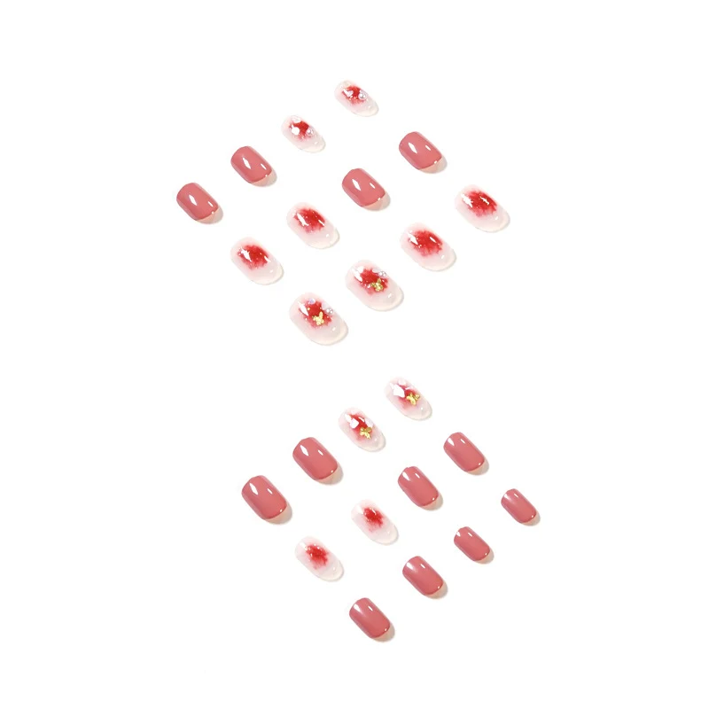 Exquisite Nail Art with Glitter and Flower Patterns Stornfield