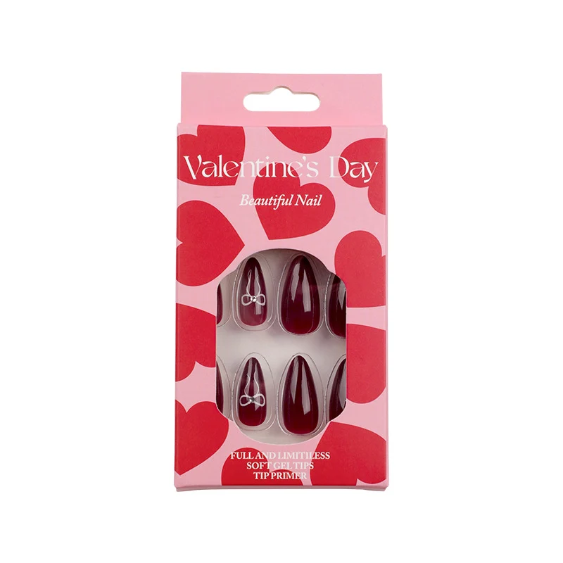 Exquisite acrylic nails with cute and decorative design Stornfield