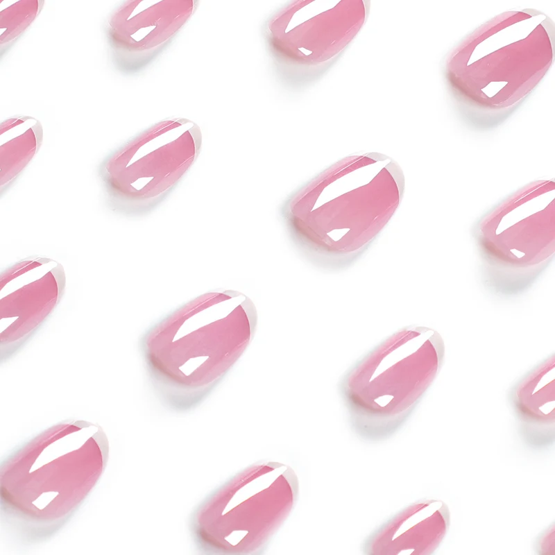 Exclusive Nail Art with Elegant French Tip Stornfield