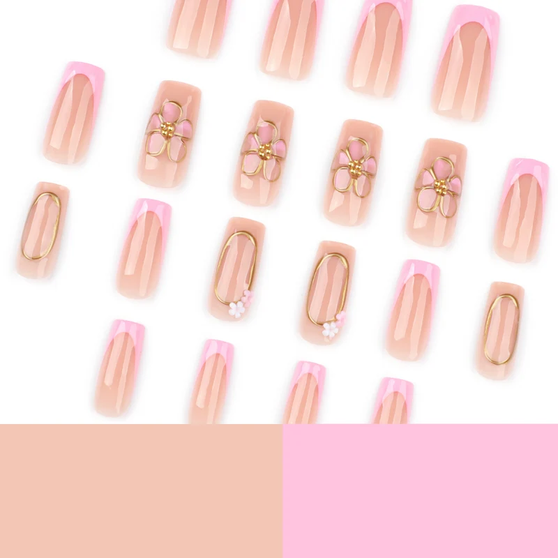 Exclusive Nail Art with Flower Accents Stornfield
