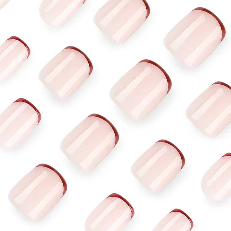 Elegant and stylish nail art with narrow colored accents Stornfield