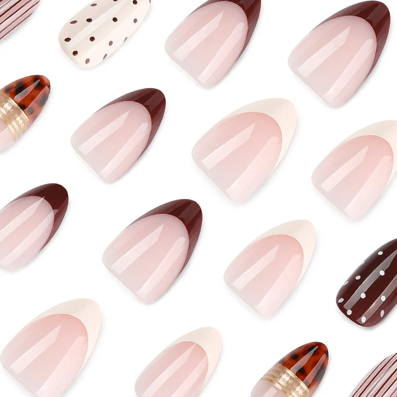 Elegant Stiletto Nails with Creative Glittering Design Stornfield