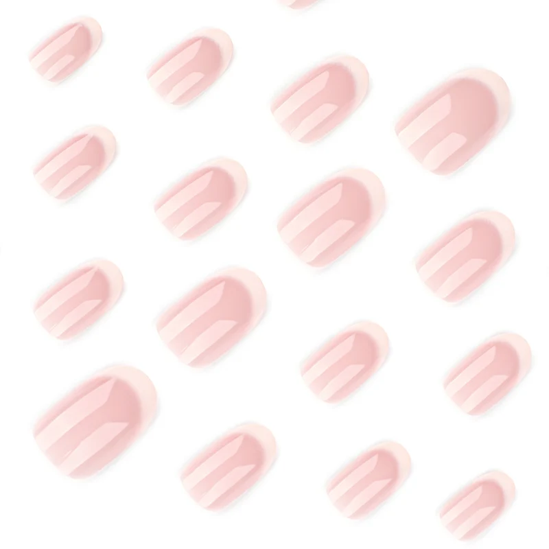 Elegant stiletto nails with classic French tip Stornfield