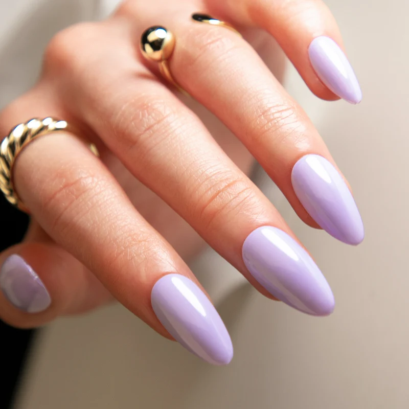 elegant Stiletto nails in high gloss finish Stornfield
