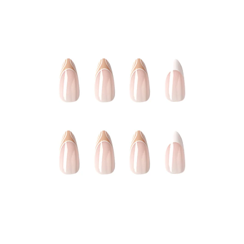 Elegant Nail Extensions with Creative Design Stornfield