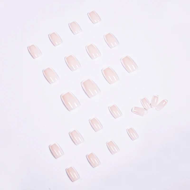 Elegant Nail Extensions with French Tip Stornfield