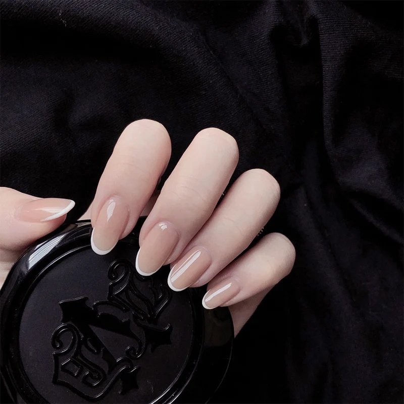 elegant Nail Art with precise French Tip Stornfield
