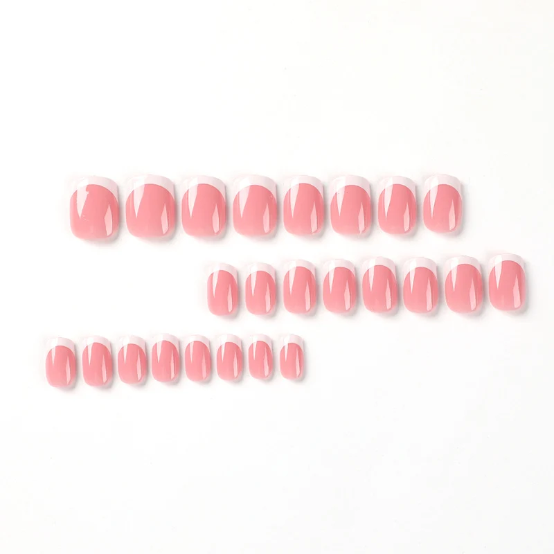 Elegant Nail Art with French Tip Design Stornfield