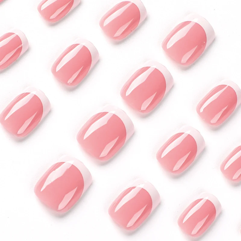 Elegant Nail Art with French Tip Design Stornfield