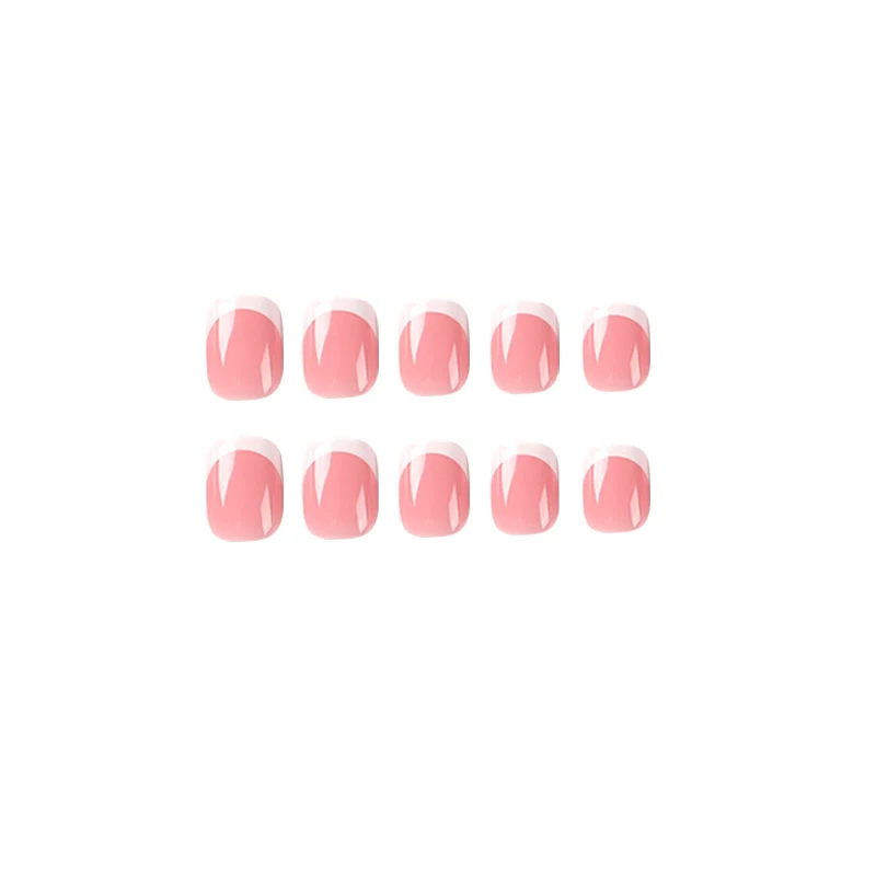 Elegant Nail Art with French Tip Design Stornfield