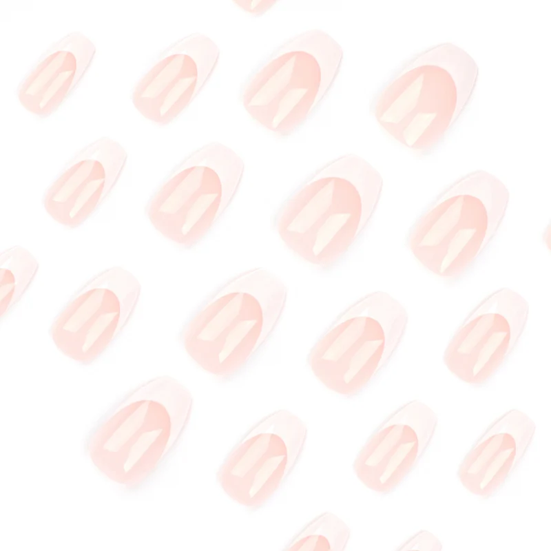 Elegant Nail Art with French Tip Design Stornfield