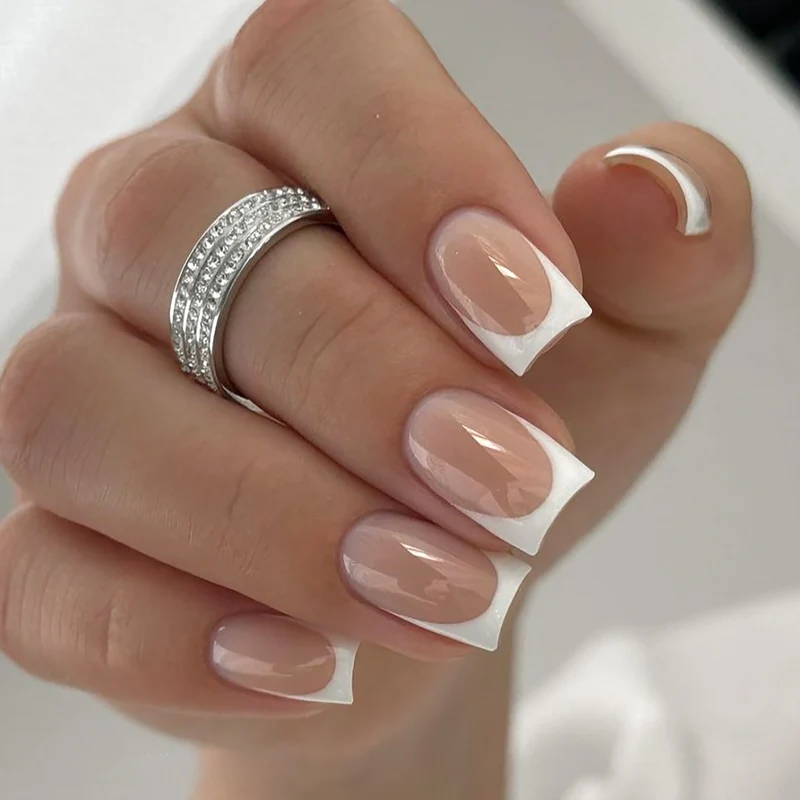 Elegant Nail Art with French Tip Molding Stornfield