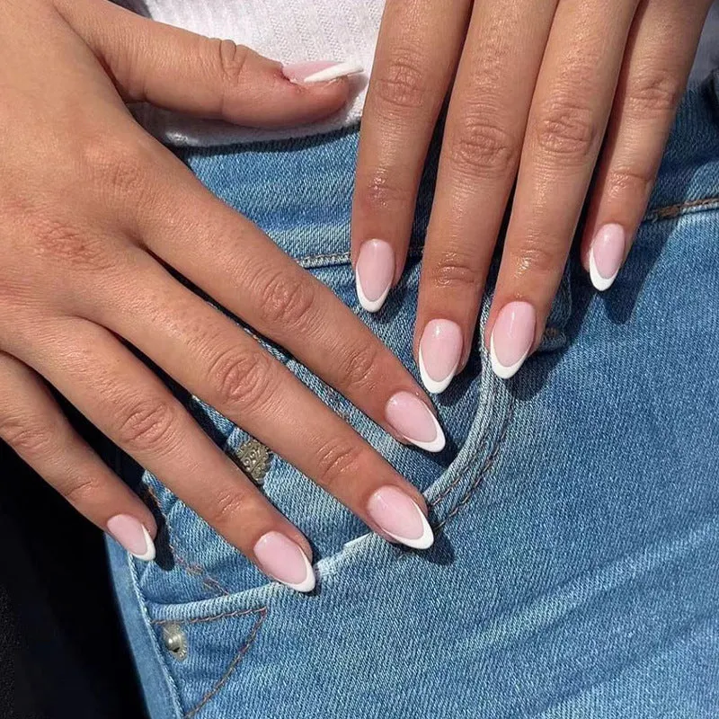 Elegant Nail Art with French Tips Stornfield
