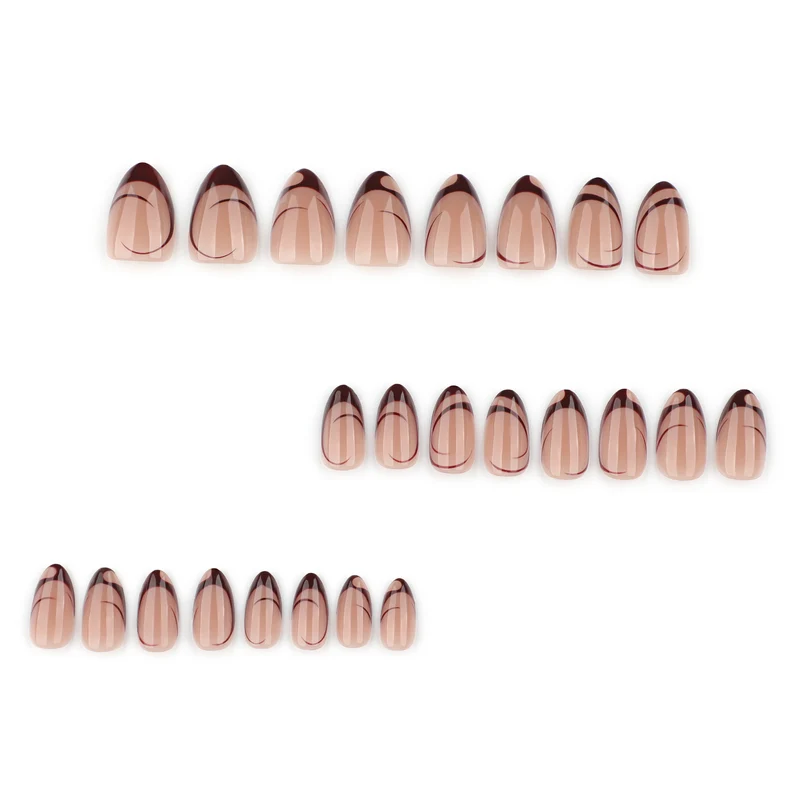Elegant Nail Art with Filigree Lines and Glitter Accents Stornfield