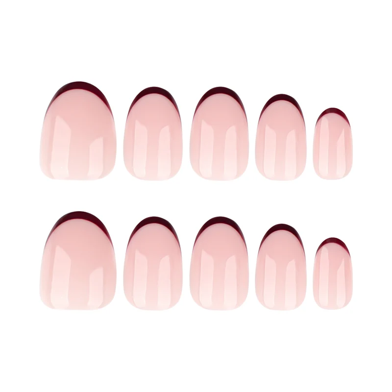 Elegant Nail Art with Gradient and Glossy Finish Stornfield