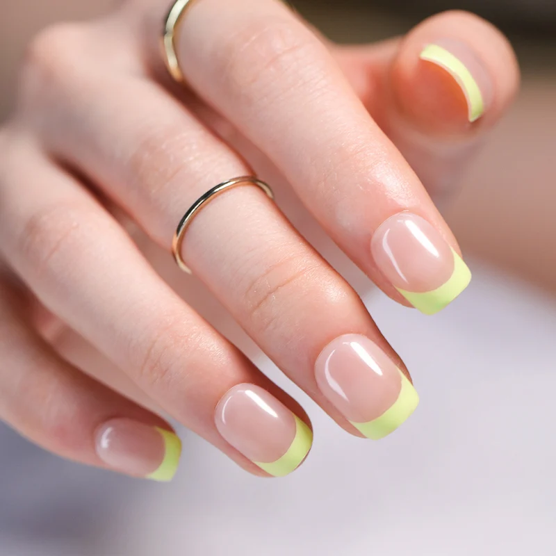 Elegant nail art with gradient and glitter accents Stornfield