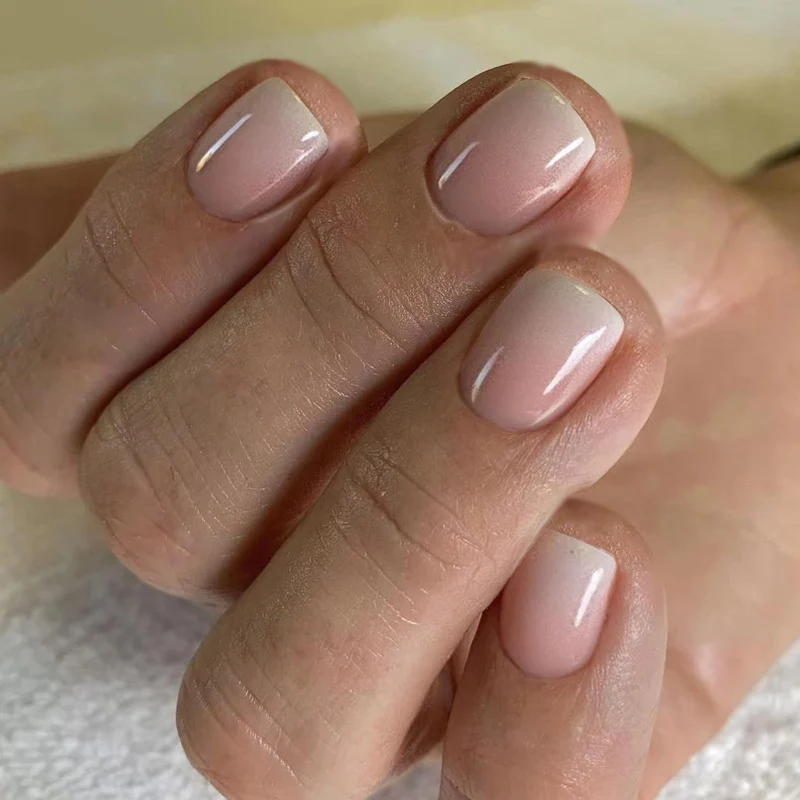 Elegant Nail Art in Natural Ombre Style Stornfield