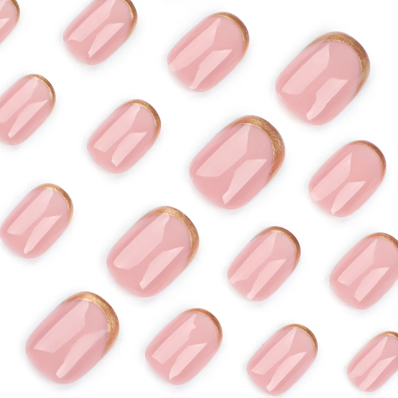 Elegant Nail Art in Modern French Tip Style Stornfield