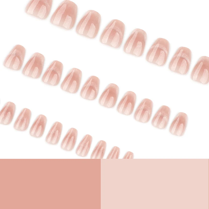 Elegant Nail Designs with Glitter and Gradient Stornfield