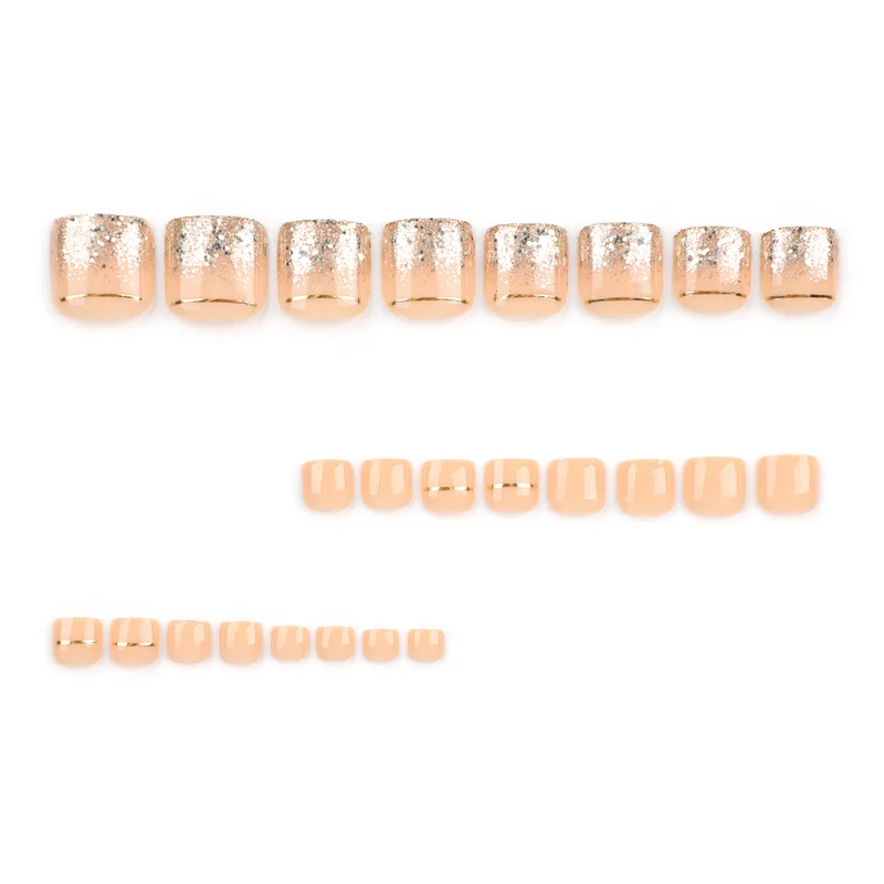 Elegant Artistic Nail Art with Glitter and Gold Accents Stornfield
