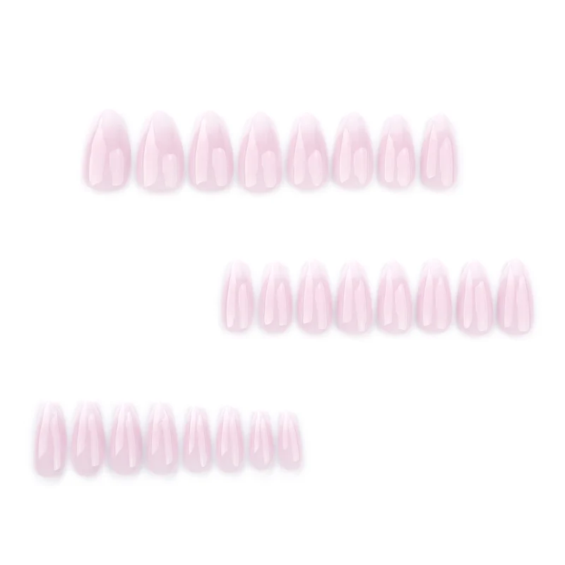 Elegant artificial nails with gentle ombre effect Stornfield