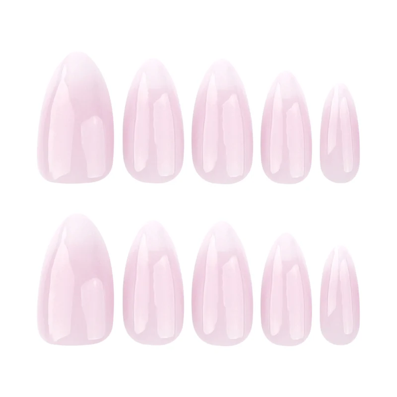 Elegant artificial nails with gentle ombre effect Stornfield