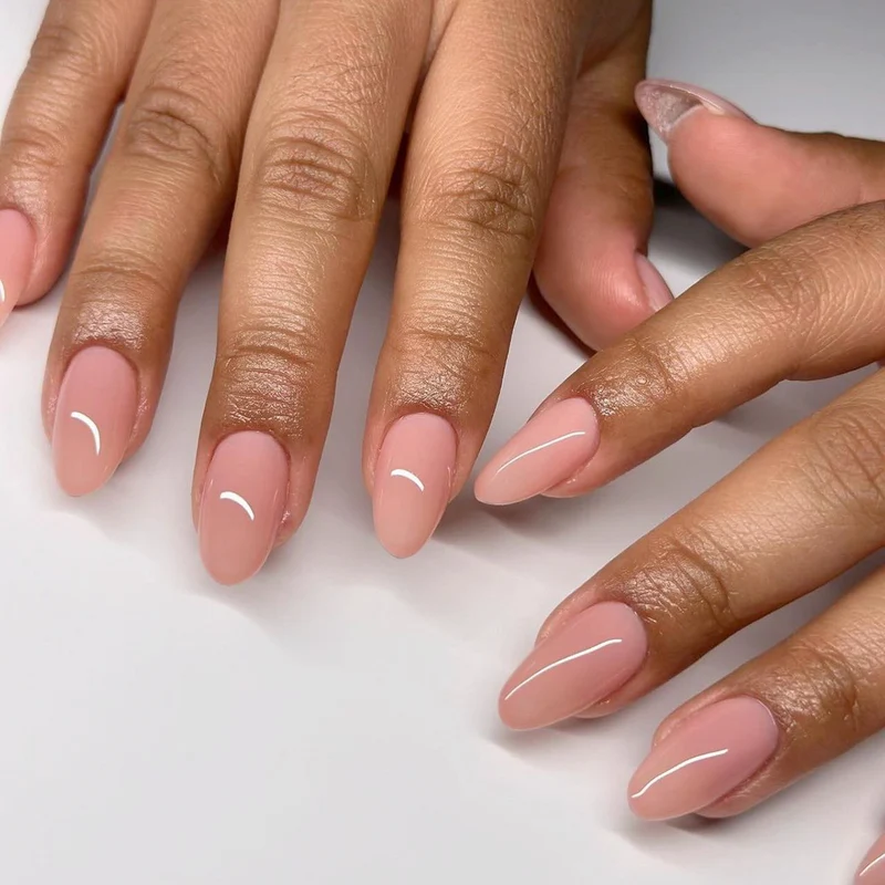 Elegant artificial nails with glossy surface Stornfield