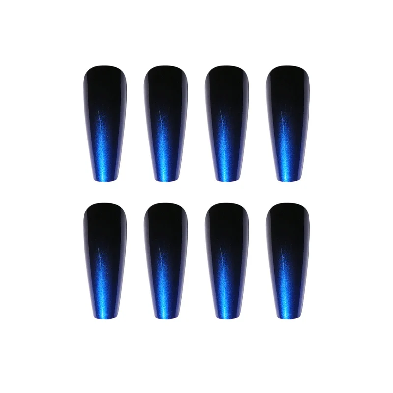 Elegant artificial nails with gradient Stornfield