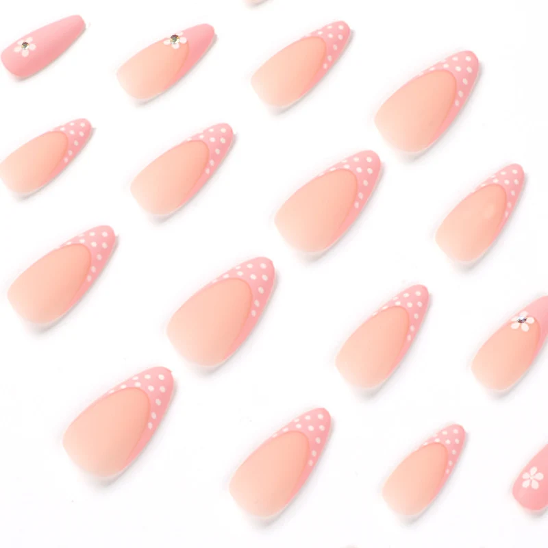 Elegant artificial nails in modern stiletto design Stornfield