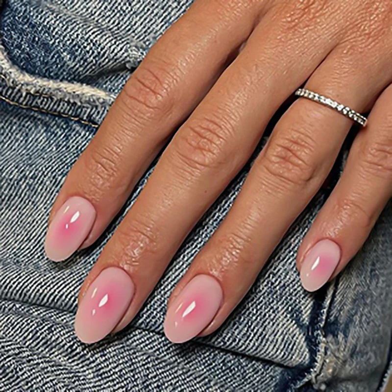 Elegant Gel Nails with Gentle Gradient Stornfield