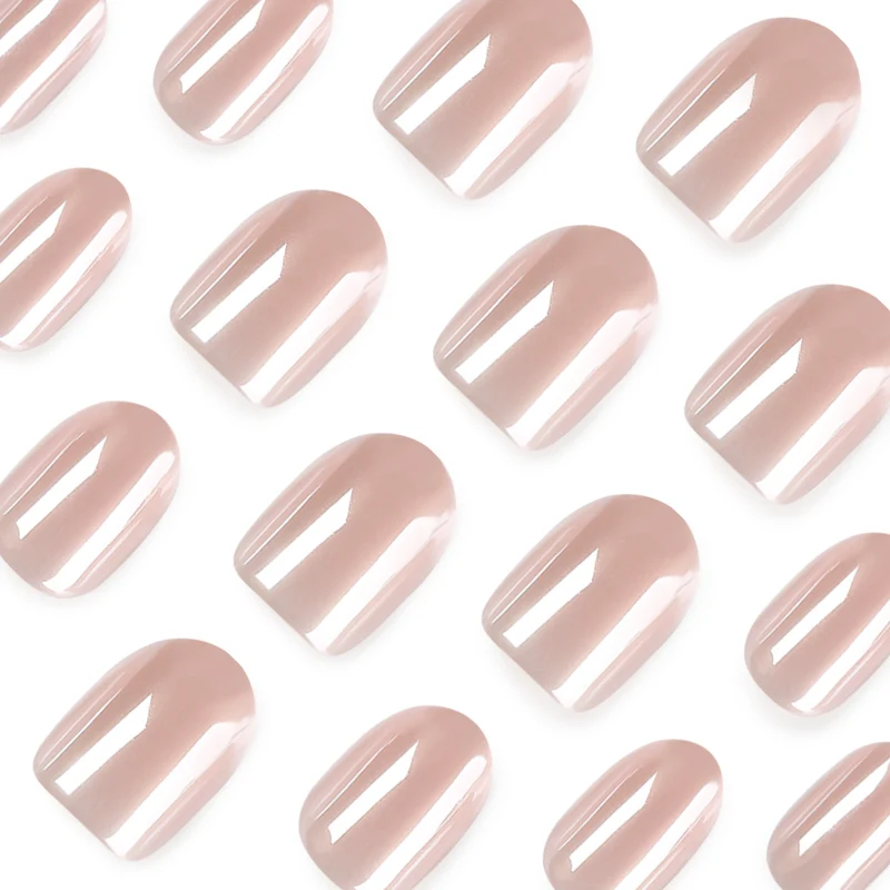 Elegant Gel Nails with Natural Shine Stornfield