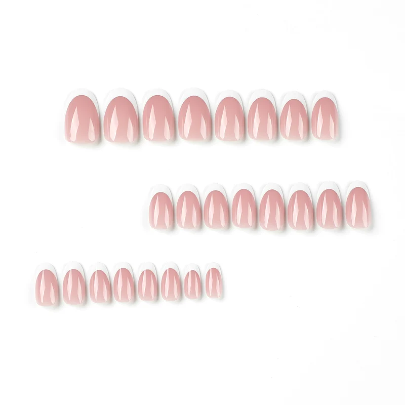 Elegant Gel Nails with Continuous French Tip Stornfield