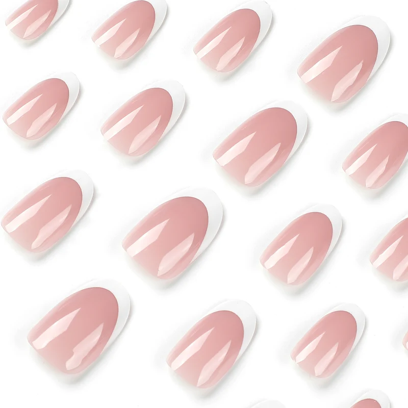 Elegant Gel Nails with Continuous French Tip Stornfield