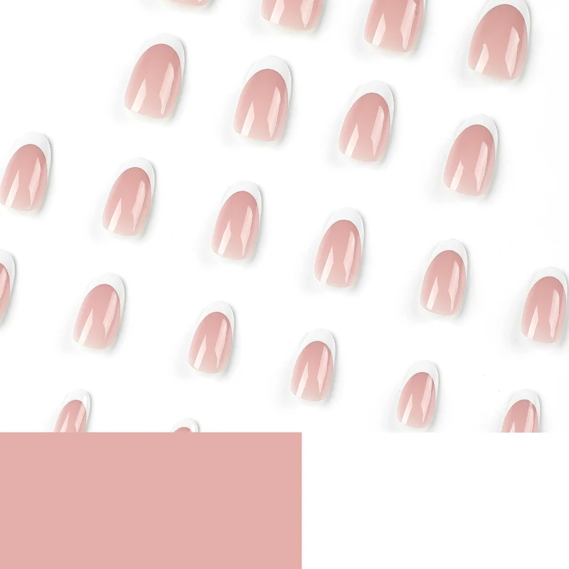 Elegant Gel Nails with Continuous French Tip Stornfield