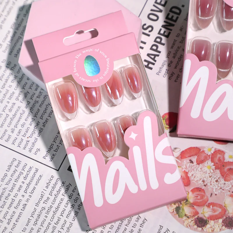Elegant French-Tip Nail Extensions Stornfield