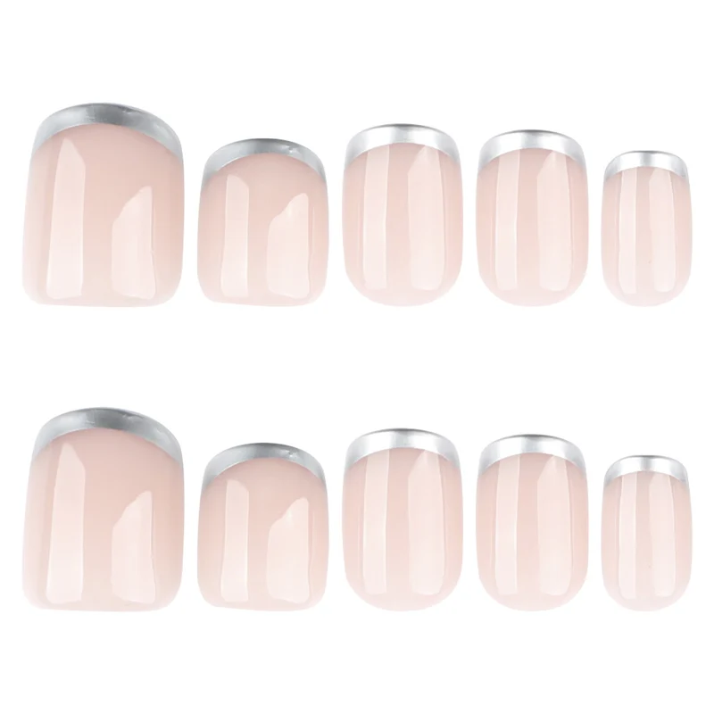 Elegant French-Tip Nail Art Stornfield