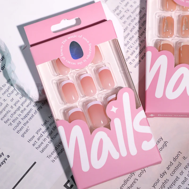 Elegant French Manicure Nail Art Stornfield