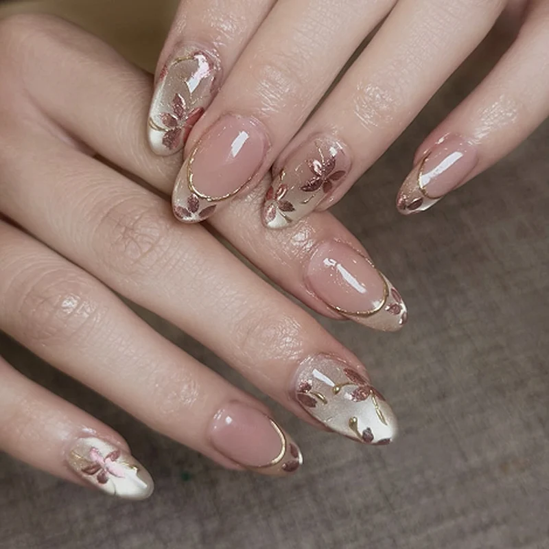 Elegant Flower Nail Art Stornfield