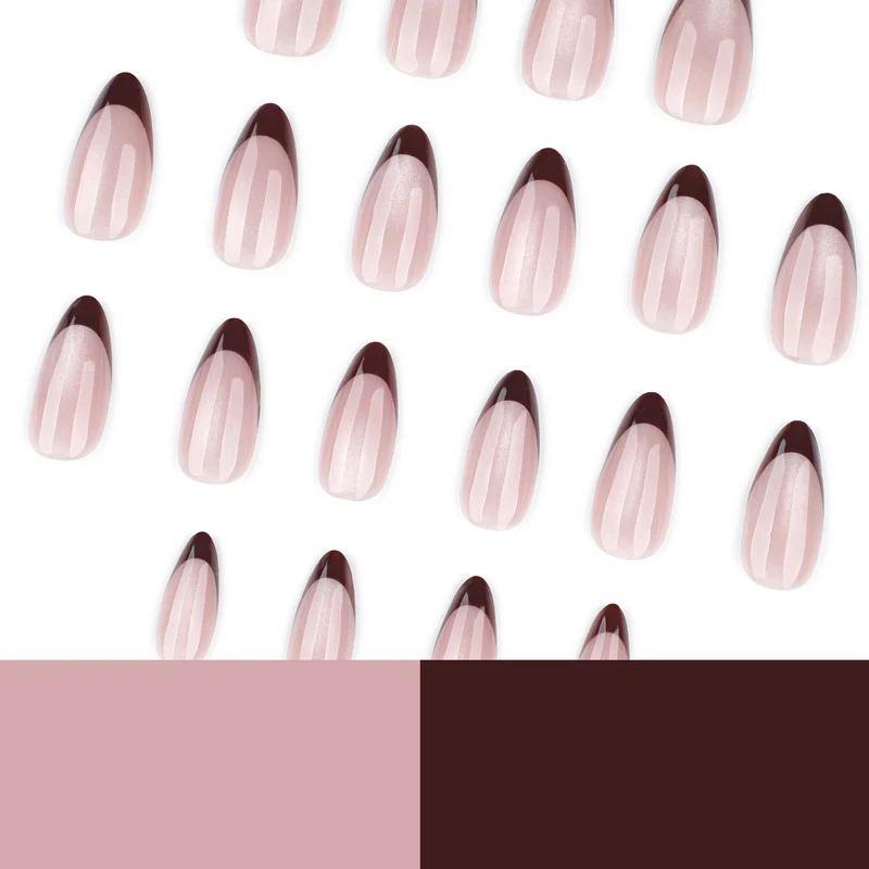Elegant Acrylic Nails with Modern Ombre Design Stornfield
