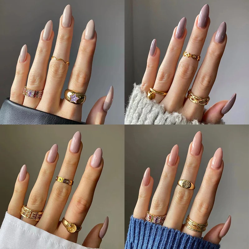 Elegant Acrylic Nails with High Gloss Finish Stornfield