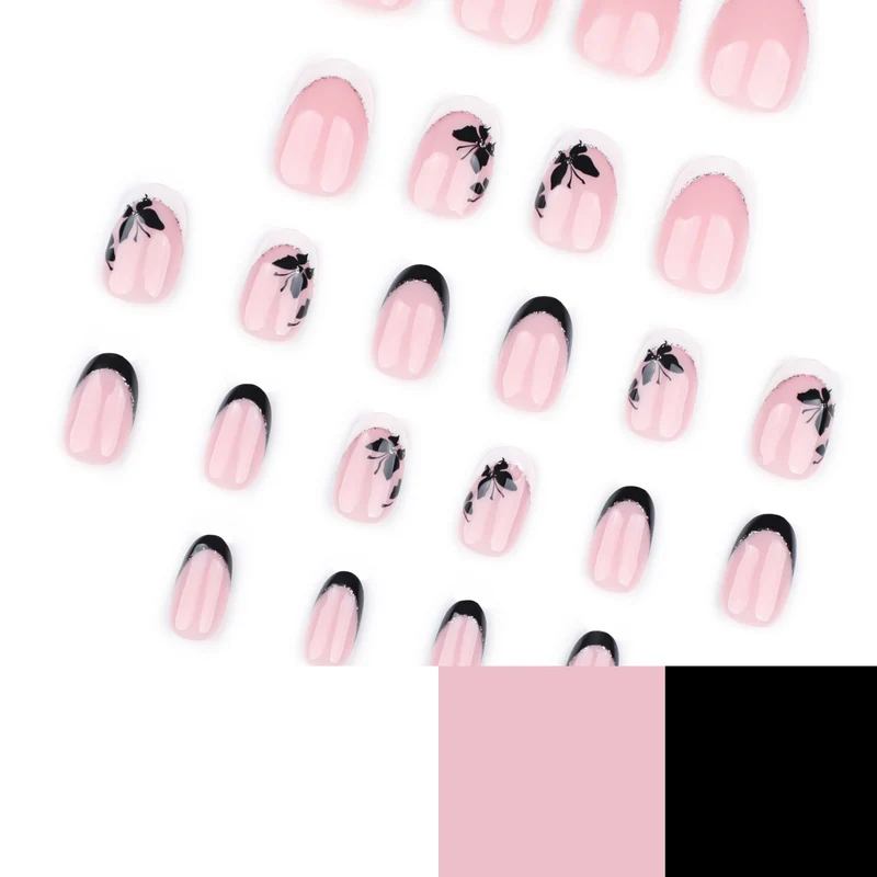 Elegantly designed nail art with butterfly motif Stornfield