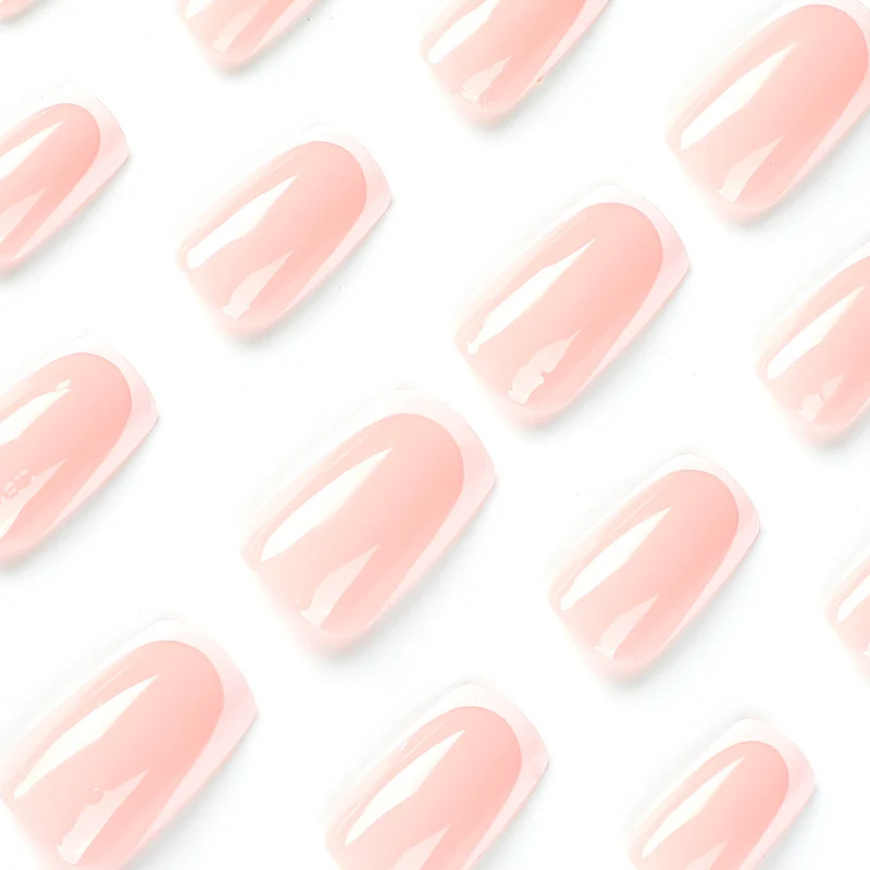 Acrylic nails with elegant French tip Stornfield
