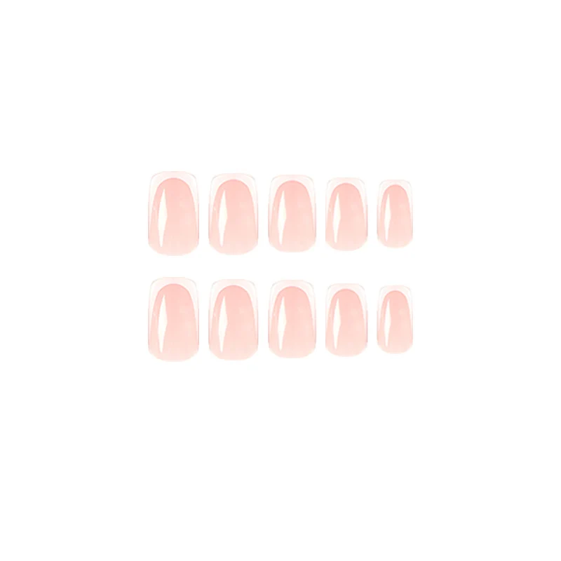 Acrylic nails with elegant French tip Stornfield