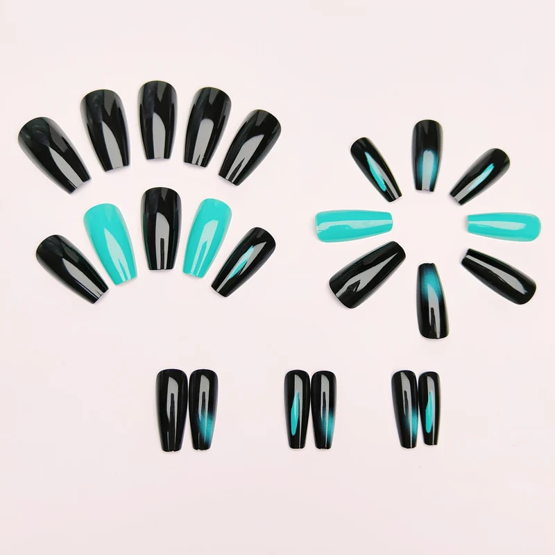 Acrylic Nails in Trendy Ombré Design Stornfield