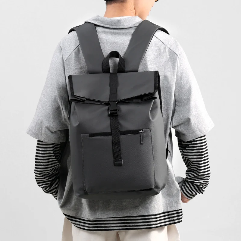 Water-Resistant Rolltop Backpack Stornfield