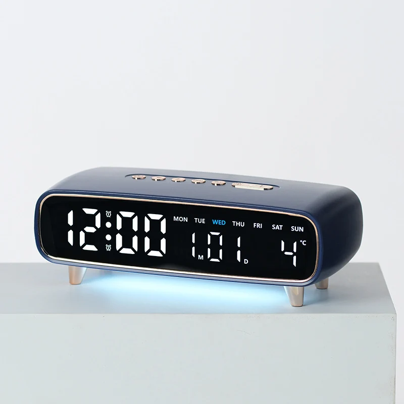 Digital radio alarm clock with temperature and date display Stornfield
