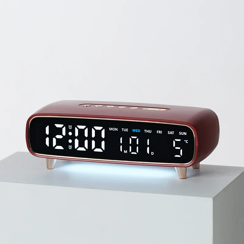 Digital radio alarm clock with temperature and date display Stornfield