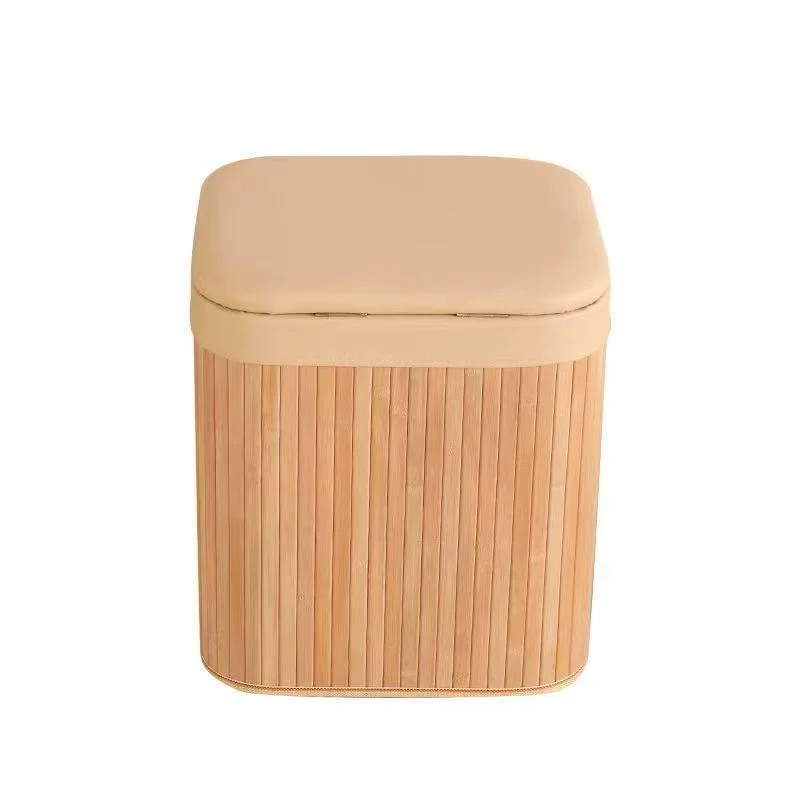 Multifunctional Stool Made of Natural Material Stornfield
