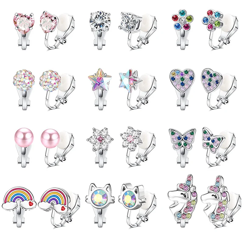 Charming Clip-On Earrings Set Stornfield